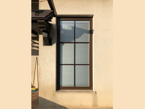 Fisso in legno alluminio